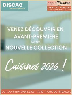 DISC AC expose au Salon Esprit Meubles DISC AC expose au Salon Esprit Meubles